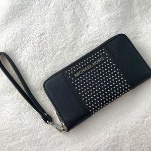 Michael Kors Studded Wristlet/Wallet